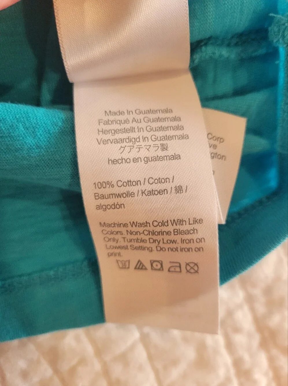 J Crew Crewcuts Turquoise Butterfly Graphic Tee